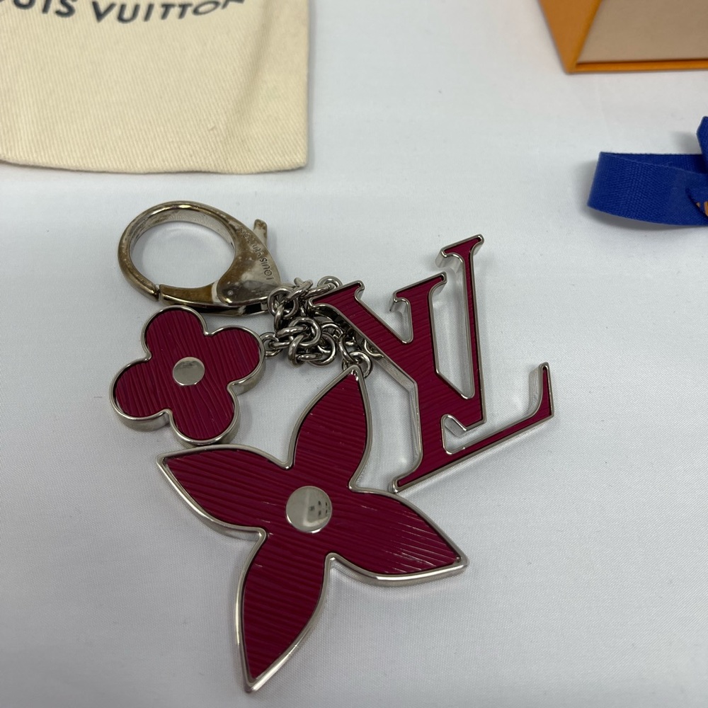 Authentic Louis Vuitton Hot Pink purse charm